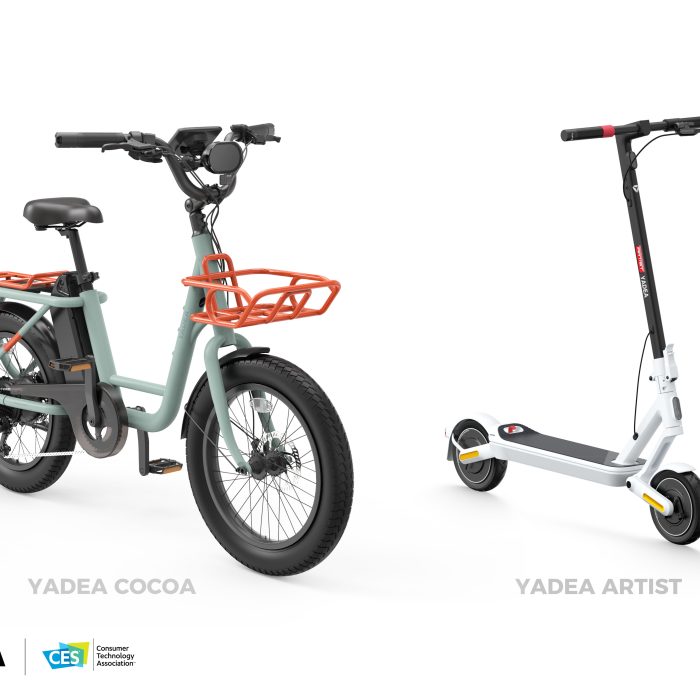 Yadea Showcases Latest in E-mobility for Sustainable Urban Travel at CES 2024