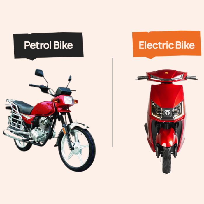 Electric bikes vs petrol bikes